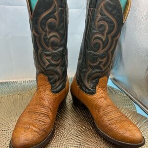 Nocona Two-Tone men 9 Texas cowboy boots
